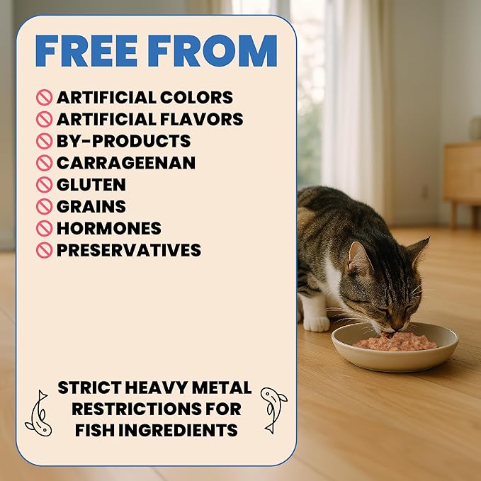 almo nature Wet Cat Food HQS Complete Land and Sea - Variety Pack Grain Free, Highly Digestible, Hormone Free, Preservative Free, 2.47-oz 24 Pack