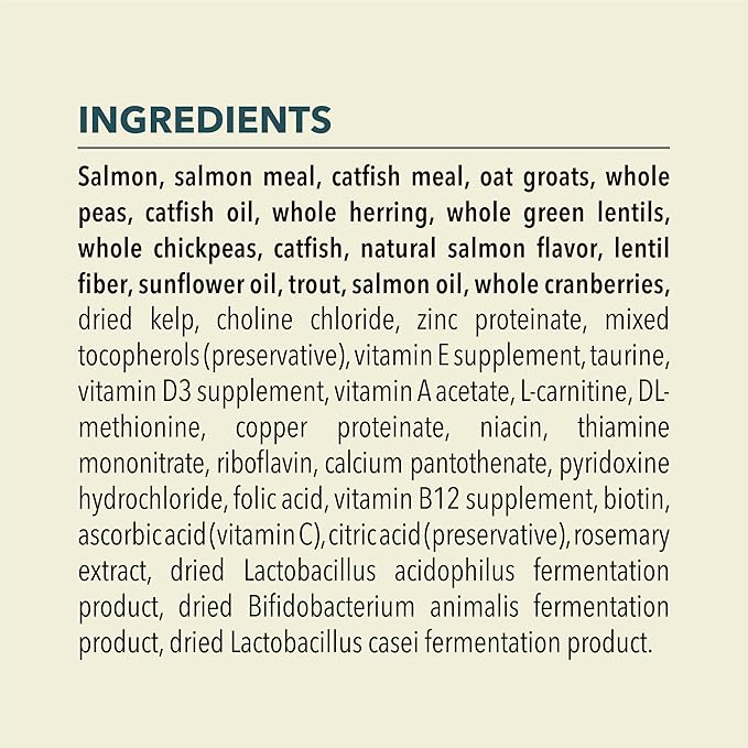 ACANA Dry Cat Food Bountiful Catch Salmon Catfish and Herring 10lb Bag