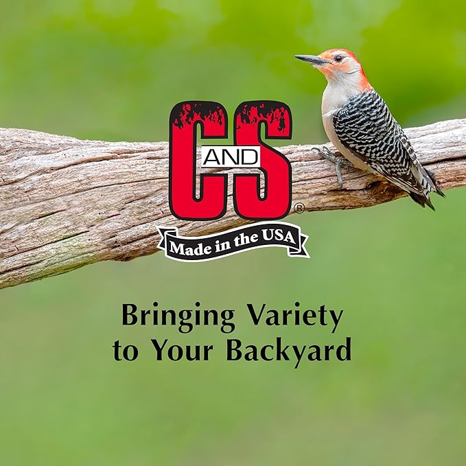 C&S Sunflower Suet Nuggets, Suet Nuggets for Wild Birds, 8 Lbs