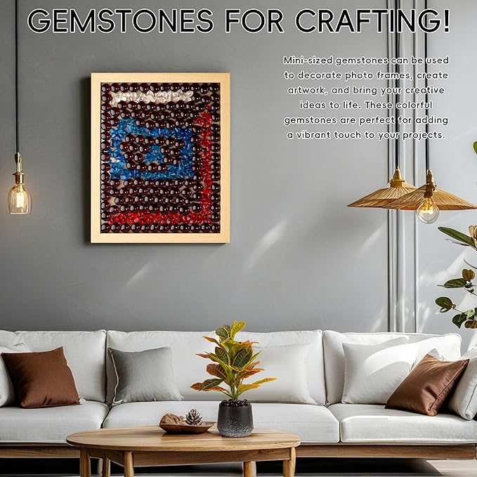 5 LB Dark Red Glass Marbles, Mini Flat Glass Beads for Vase Fillers, Floral Bottom Mancala Gems Pebbles Fish Tank Rocks for Table Aquarium,Home Decor Art Craft Supplies(0.5"~0.7")