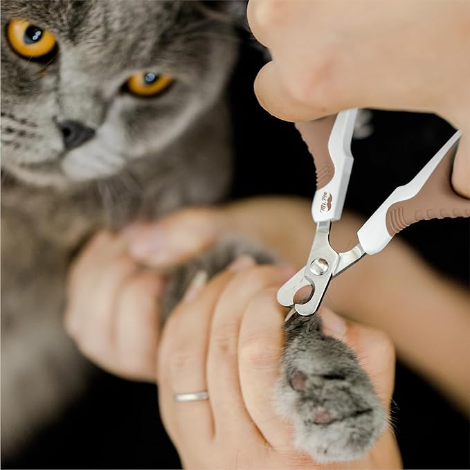 Mr. Pen Cat Nail Trimmer - Brown, Claw Clippers for Cats & Kittens, Also Suitable for Small Dogs
