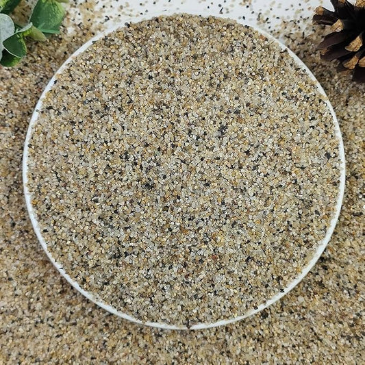 20lbs Aquarium Gravel, 1/16"(0.6-1.2mm) Natural River Rocks Succulent Cactus Pea Gravel for Plants, Fish Tank, Decorative Pebbles for Gardening, Flower Pots, Vase Fillers, Landscaping