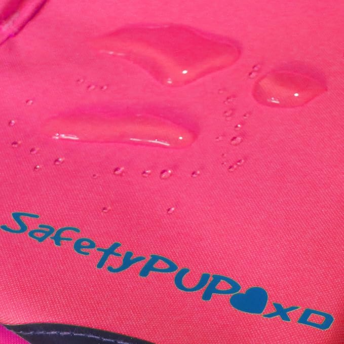 Dog Reflective Vest – Hi-Vis Fluorescent Visibility That Helps to Safeguard Your Pet On/Off Leash in Urban & Rural Areas (Pink, X-Large)