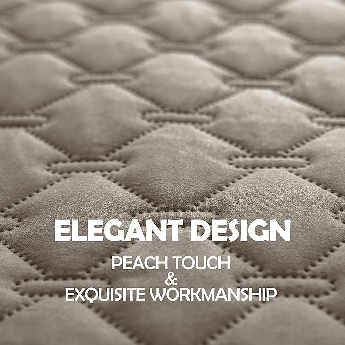 gogobunny 100% Double Sided Waterproof Dog Blanket Soft Pet Bed Cover Reversible Protect Furniture Couch Sofa Car for Puppy Cat Kids (Dark Stone/Light Stone, 30x80 Inch (Pack of 1))