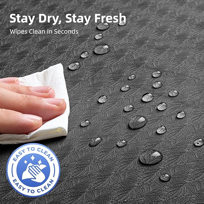 Extra Large Yoga Mat - 72"x35", 72"x48", 78"x57" - Wide TPE Exercise Mat for Home, Stretching, Couples & Family Workouts - 6-12mm Thick, Non-Slip & Waterproof - with Carry Bag and Straps