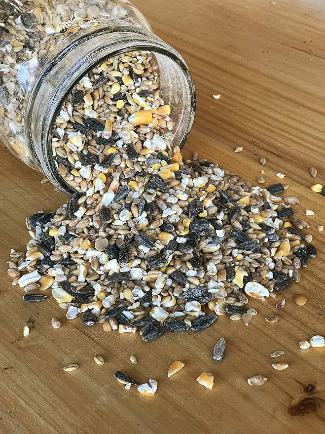 Ernst Grain & Livestock's Bird and Wildlife Feed – Perfect for Birds, Ducks, Squirrels, Turkeys, Rabbits, Geese, and Deer – Non-GMO Wild Animal & Bird Feed for Outside Feeders (25lb Bag)